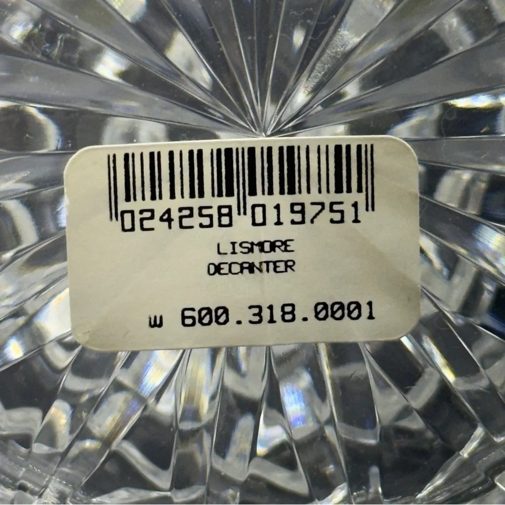 NWT Waterford Lismore Crystal Decanter